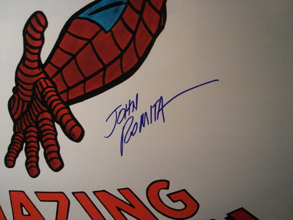 John Romita Sr Signed Autographed The Amazing Spider Man Poster New