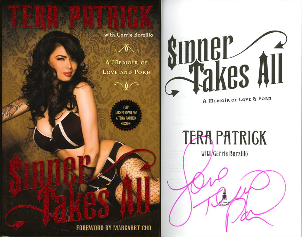 Margaret Cho Sex Porn - Details about Tera Patrick SIGNED AUTOGRAPHED Sinner Takes All HC 1st Ed  1st Love and Porn NEW