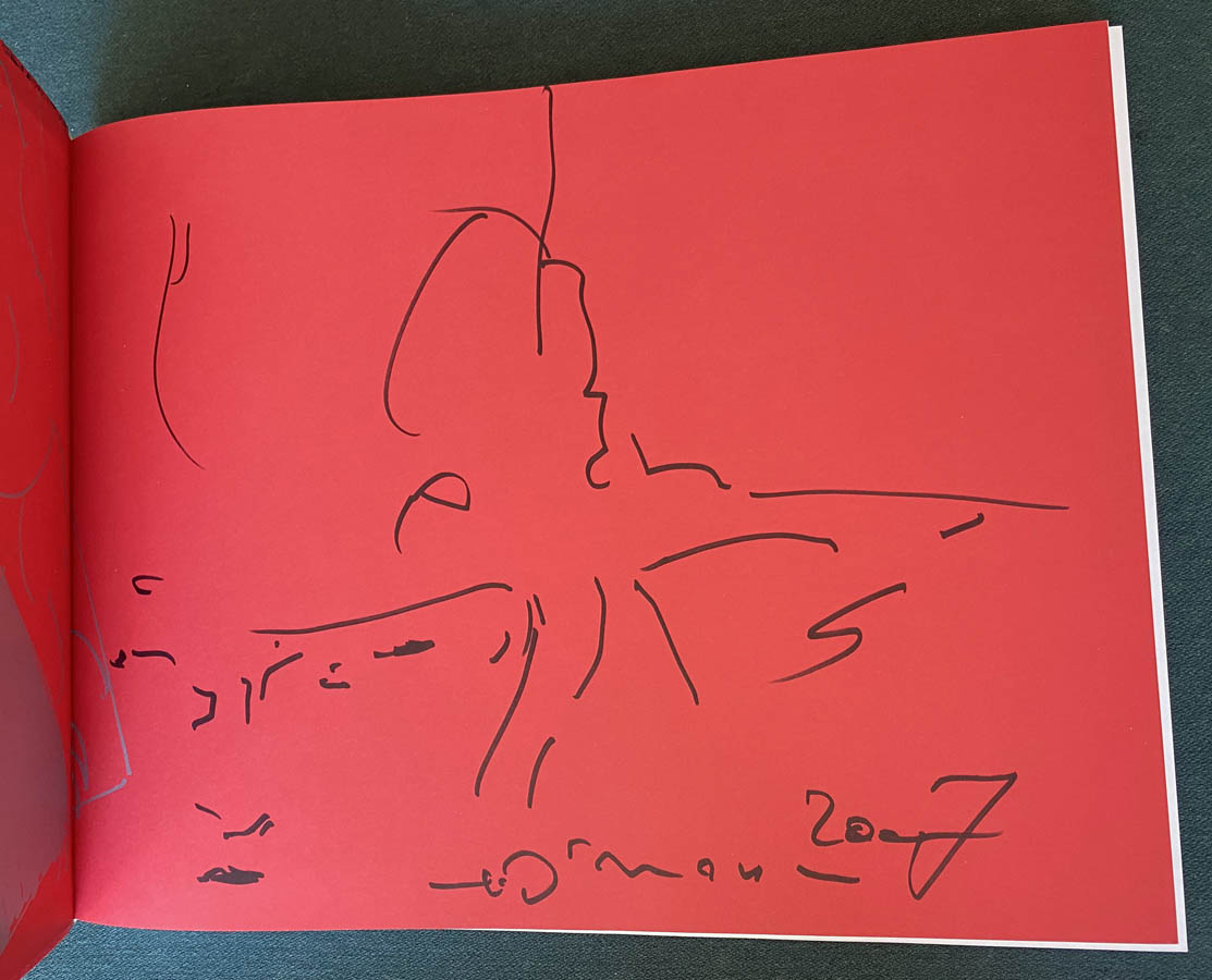 Another Portrait Book（古書） Yoshitaka Amano SIGNED Coffin Art Vampire Hunter D HC 1st Ed PSA