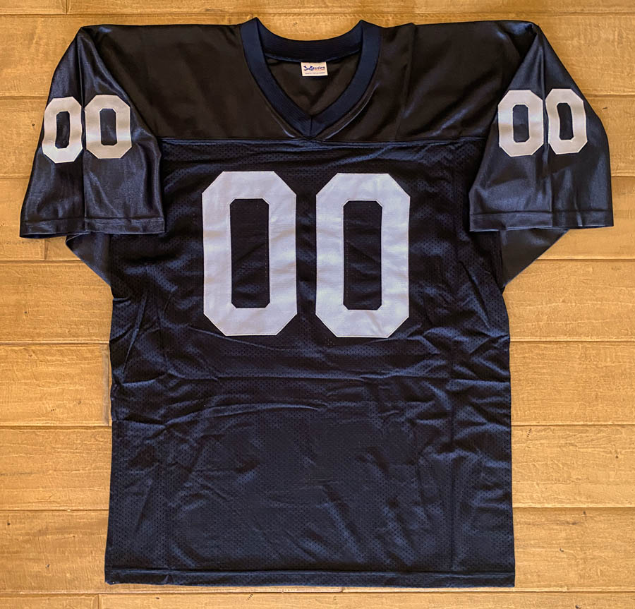 Jim Otto SIGNED LA Oakland Raiders Jersey 00 + HOF 1980 PSA/DNA