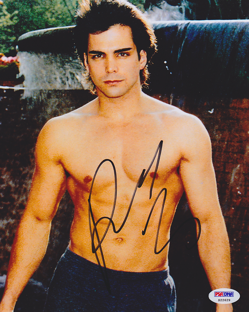 Richard Grieco SIGNED 8x10 Photo Booker 21 Jump Street RARE PSA/DNA.