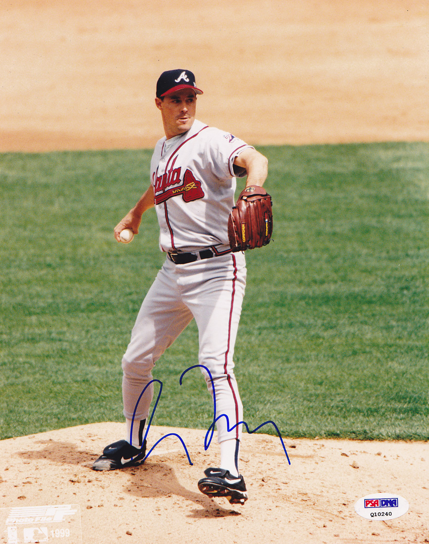 Greg Maddux SIGNED 8x10 Photo Atlanta Braves PSA/DNA AUTOGRAPHED | eBay