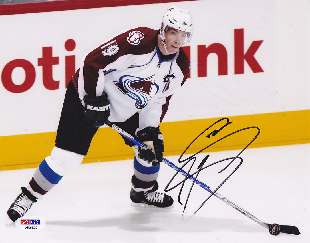 Joe Sakic SIGNED 8x10 Photo Colorado Avalanche PSA/DNA AUTOGRAPHED | eBay